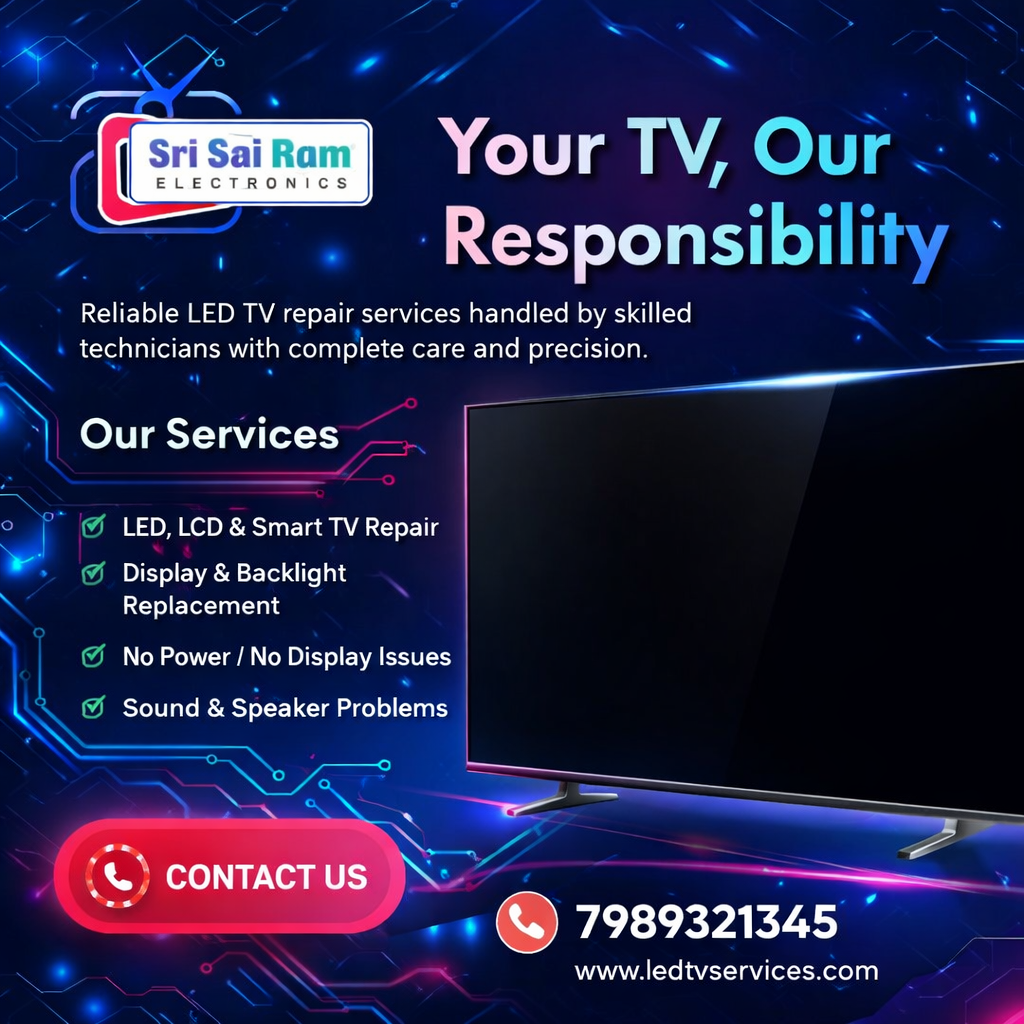 Experienced Smart TV Repair Technicians in Hyderabad | Service