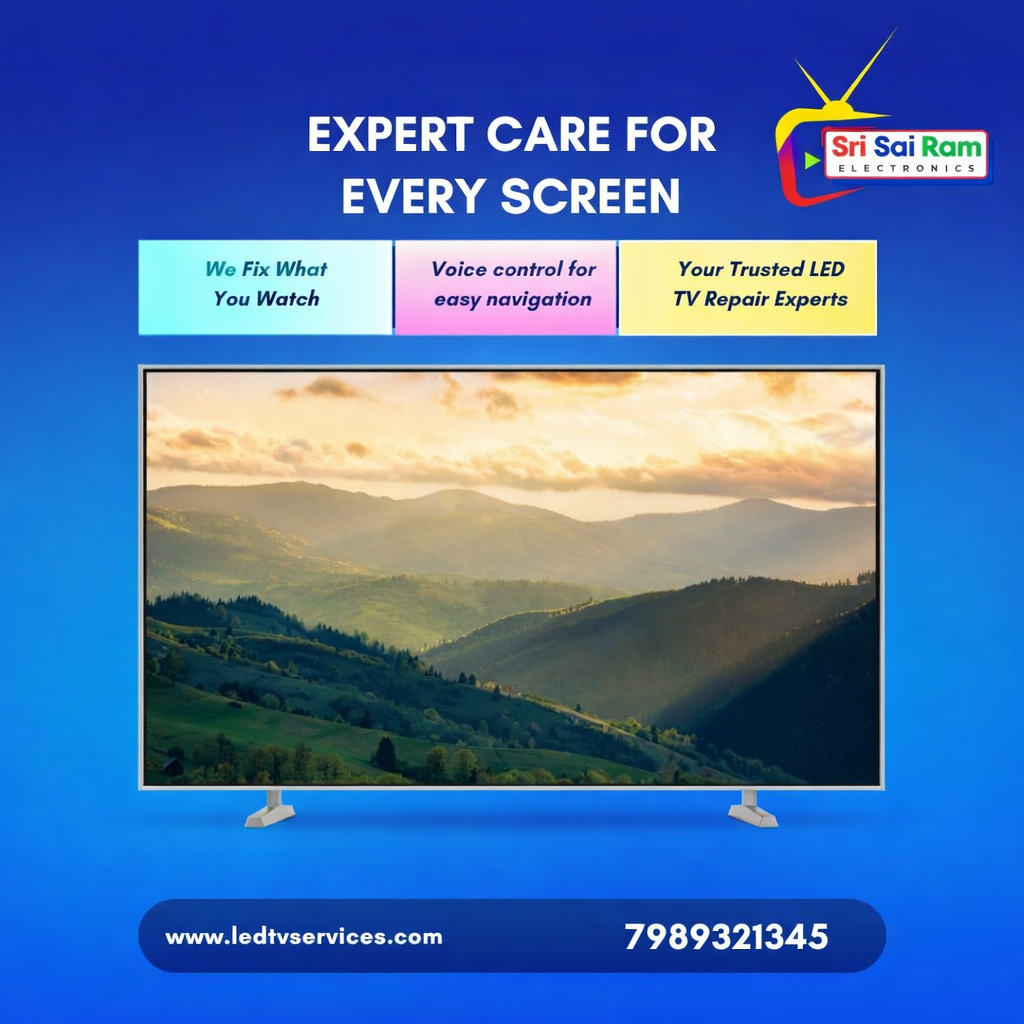 Affordable Smart TV Repair for Flickering Screens | Sri Sai Ram