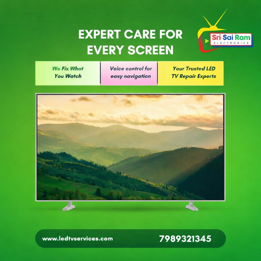 Multi-Brand Smart TV Repair Technicians in Hyderabad | Sri Sai Ram Electricals
