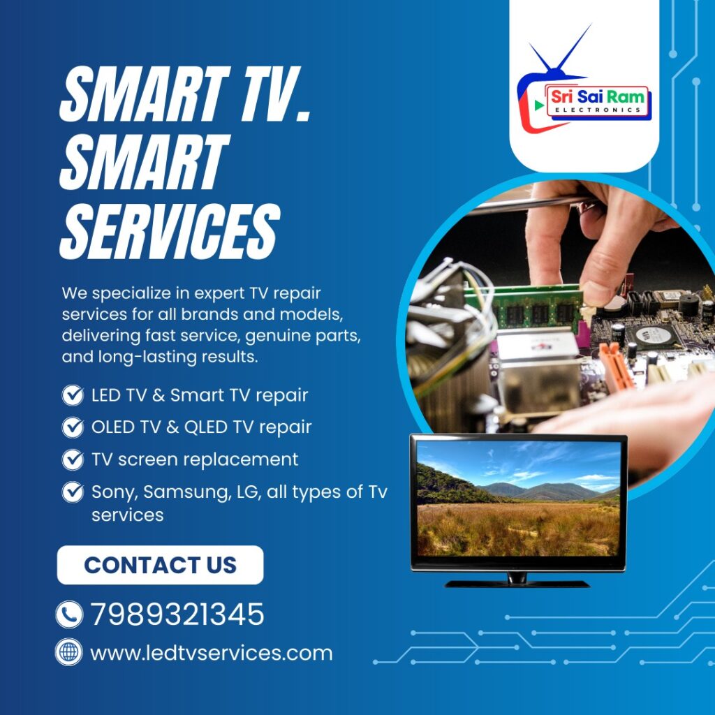 multi-brand Smart TV repair technicians in Hyderabad