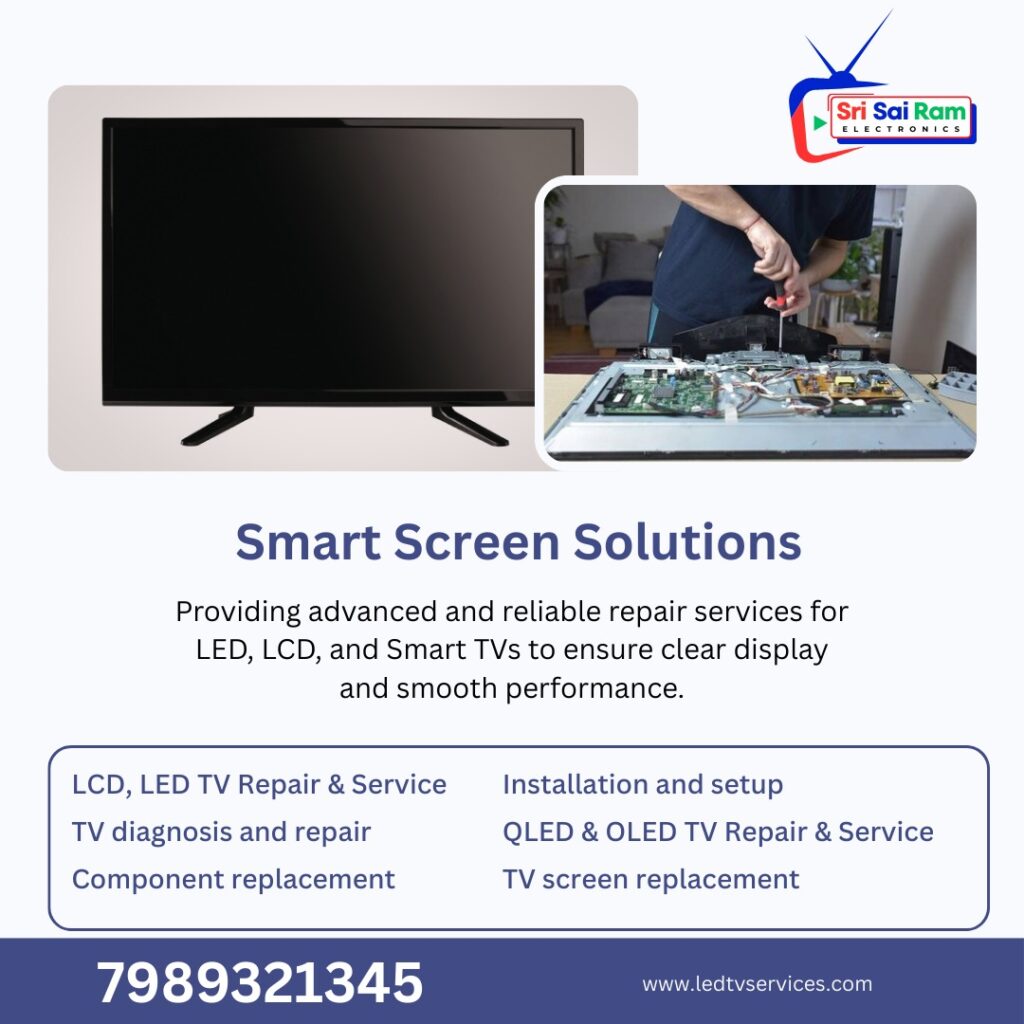 home service for Smart LED TV repair 